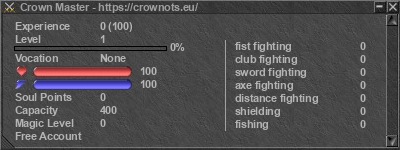 Signature for player Crown Master